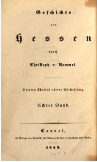 cover of the book Neuere Geschichte von Hessen