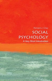 cover of the book Social Psychology: A Very Short Introduction