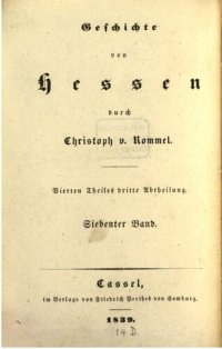 cover of the book Neuere Geschichte von Hessen