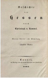 cover of the book Neuere Geschichte von Hessen