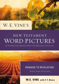 cover of the book W. E. Vine's New Testament Word Pictures: Romans to Revelation