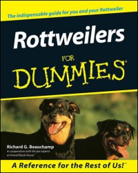 cover of the book Rottweilers for Dummies