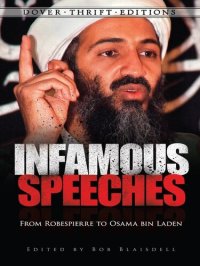 cover of the book Infamous Speeches: From Robespierre to Osama bin Laden