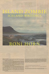 cover of the book Island Zombie: Iceland Writings