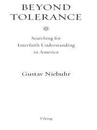 cover of the book Beyond Tolerance: How People Across America Are Building Bridges Between Faiths