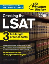 cover of the book Cracking the LSAT with 3 Practice Tests, 2015 Edition