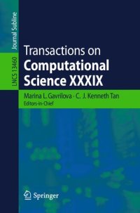 cover of the book Transactions on Computational Science XXXIX