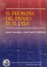 cover of the book El problema del empleo en el Perú