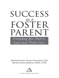 cover of the book Success as a Foster Parent