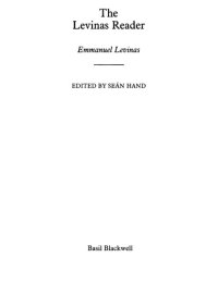 cover of the book The Levinas Reader 