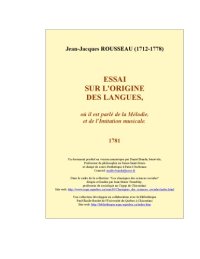 cover of the book Origine des langues