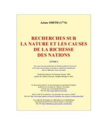 cover of the book Richesse des Nations