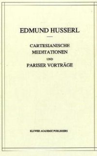 cover of the book Cartesianische Meditationen und Pariser Vorträge