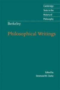 cover of the book Berkeley: Philosophical Writings 