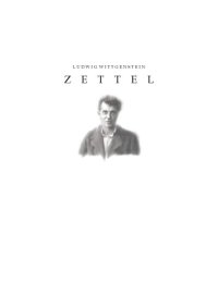 cover of the book Zettel