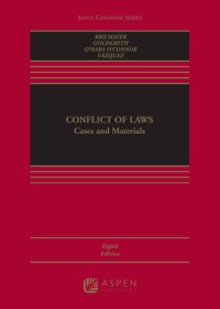 cover of the book Conflict of Laws - Cases and Materials