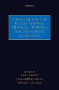 cover of the book The Legacy of the International Criminal Tribunal for the Former Yugoslavia