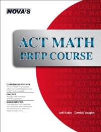 cover of the book ACT Math Prep Course