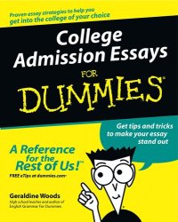 cover of the book College Admission Essays for Dummies