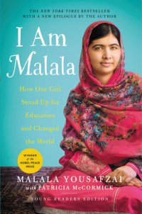 cover of the book I Am Malala: How One Girl Stood Up for Education and Changed the World