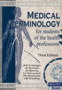 cover of the book Medical Terminology for Students of the Health Professions