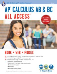 cover of the book AP® Calculus AB & BC All Access Book + Online