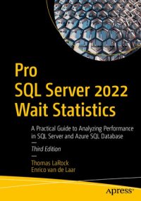 cover of the book Pro SQL Server 2022 Wait Statistics