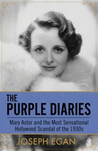 cover of the book The Purple Diaries: Mary Astor and the Most Sensational Hollywood Scandal of the 1930s