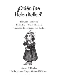 cover of the book ¿Quien fue Helen Keller?