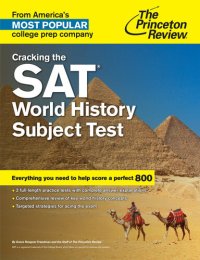 cover of the book Cracking the SAT World History Subject Test