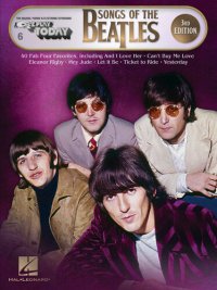 cover of the book Songs of the Beatles: E-Z Play Today Volume 6