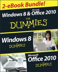 cover of the book Windows 8 & Office 2010 For Dummies eBook Set