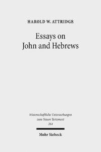 cover of the book Essays on John and Hebrews