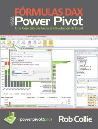 cover of the book Fórmulas DAX para PowerPivot: Una guía simple hacia la revolución de Excel