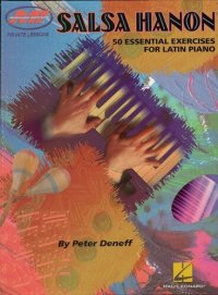 cover of the book Salsa Hanon (Music Instruction): 50 Essential Exercises for Latin Piano