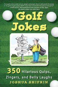 cover of the book Golf Jokes: 350 Hilarious Quips, Zingers, and Belly Laughs