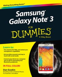 cover of the book Samsung Galaxy Note 3 For Dummies