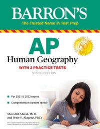 cover of the book AP Human Geography: with 2 Practice Tests