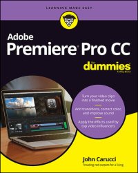 cover of the book Adobe Premiere Pro CC For Dummies