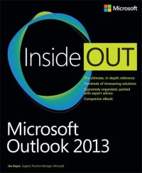 cover of the book Microsoft Outlook 2013 Inside Out