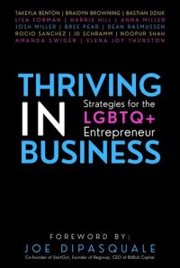 cover of the book Thriving in Business: Strategies for the LGBTQ+ Entrepreneur