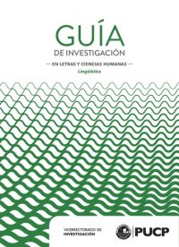 cover of the book Guía de investigación en Lingüística