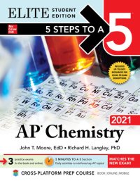 cover of the book 5 Steps to a 5: AP Chemistry 2021