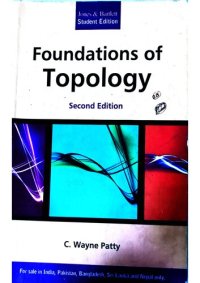 cover of the book Foundations of Topology