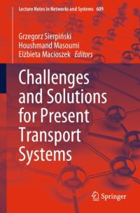 cover of the book Challenges and Solutions for Present Transport Systems