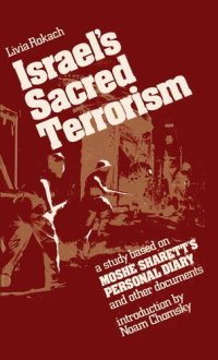 cover of the book Israel's Sacred Terrorism