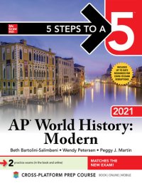 cover of the book 5 Steps to a 5: AP World History: Modern 2021