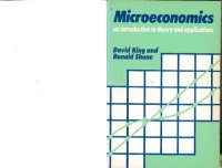 cover of the book Microeconomics : an introduction to theory and applications