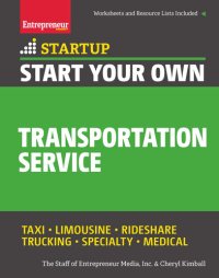 cover of the book Transportation Service: Step-By-Step Startup Guide