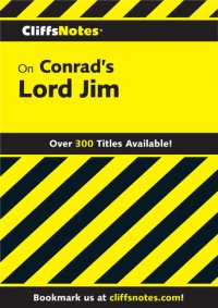 cover of the book Cliffsnotes on Conrad's Lord Jim